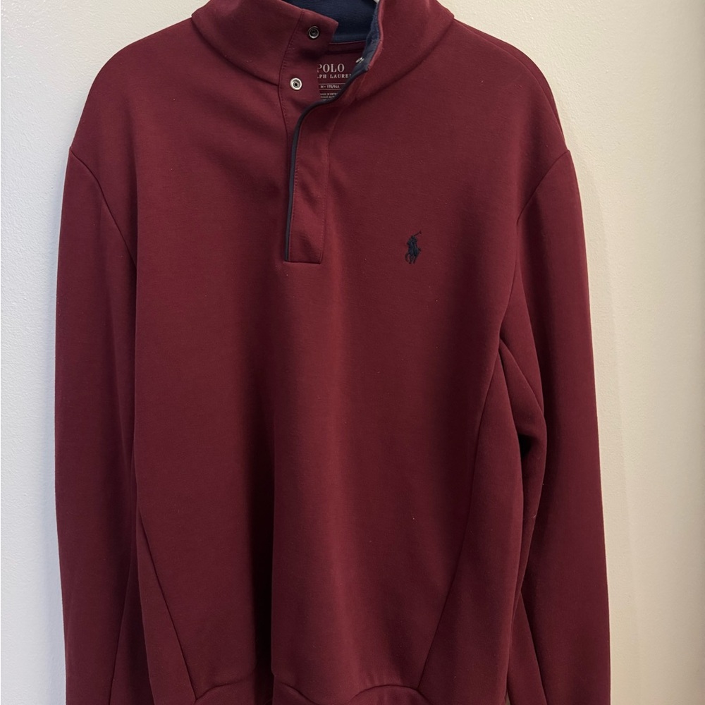 Polo by Ralph Lauren Maroon Crewneck